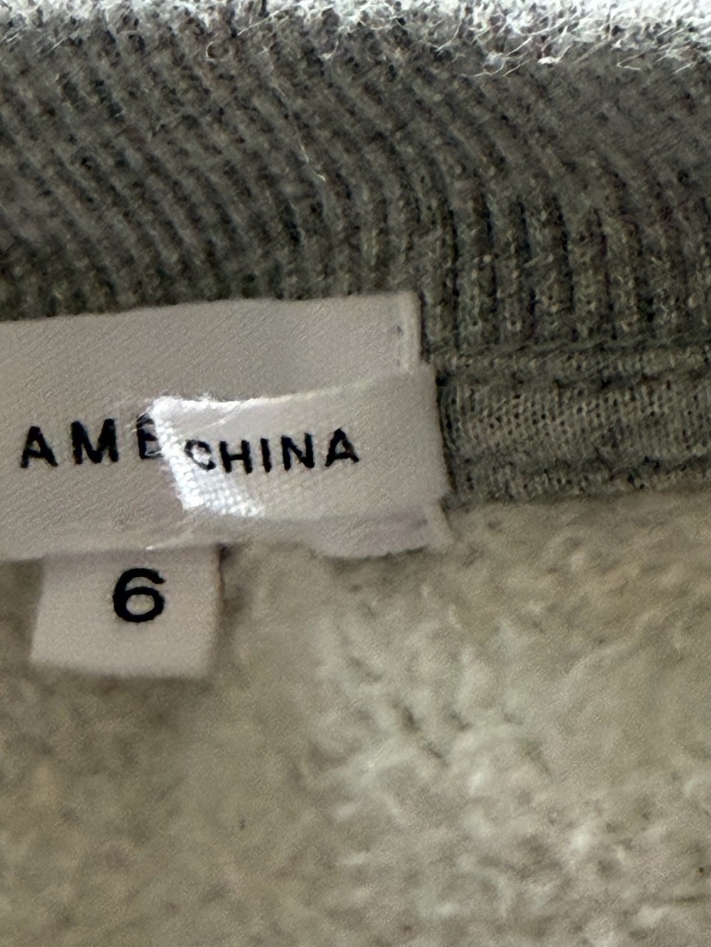 Good American Gemini Zodiac Oversized Sweatshirt Gray Graphic Pullover 3XL - Picture 11 of 14